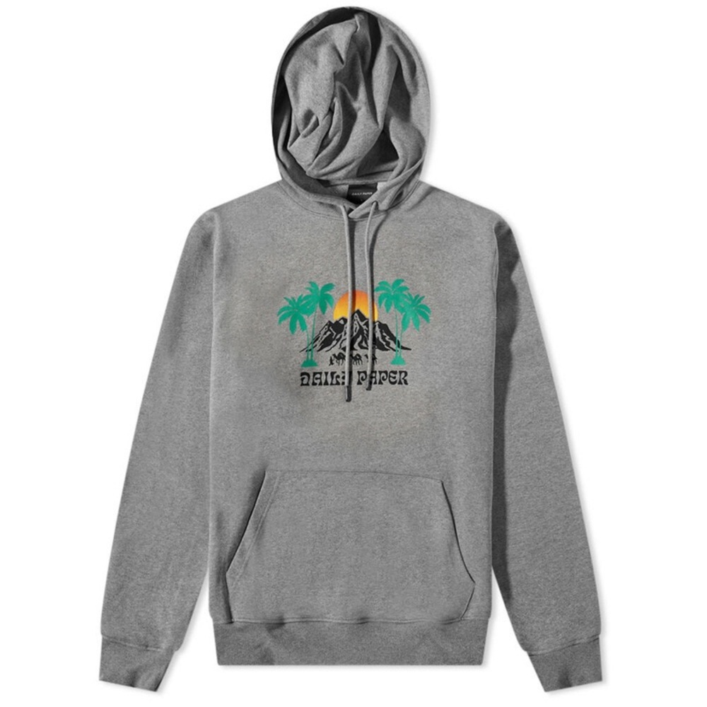 DAILY PAPER PEROZ CAMEL HOODIE MEDIUM